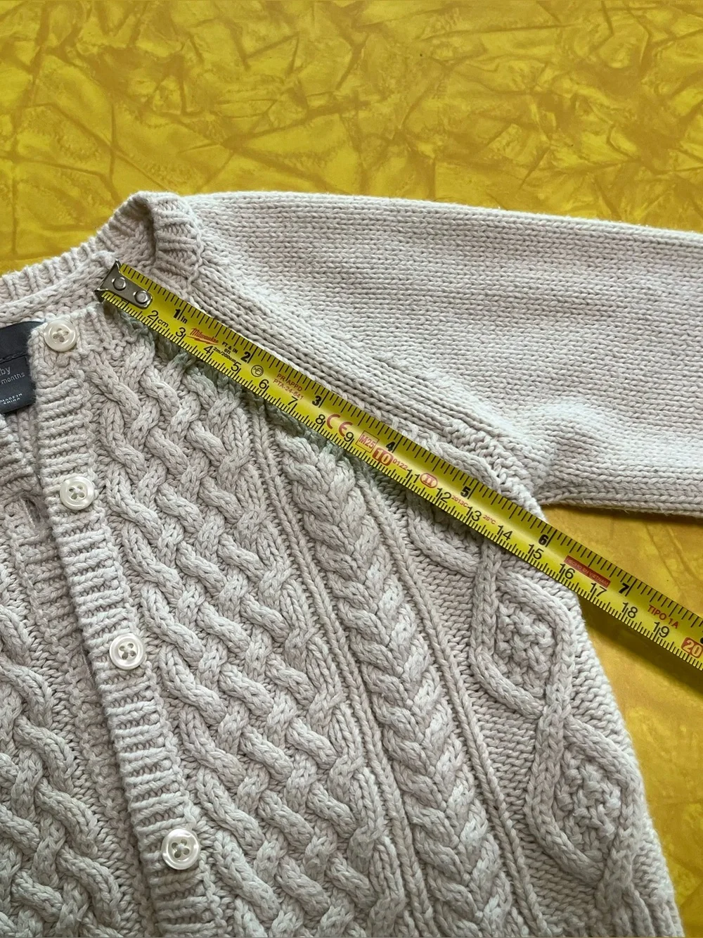 BabyGap Cable Knitted Gender Neutral Sweater 12-18 months